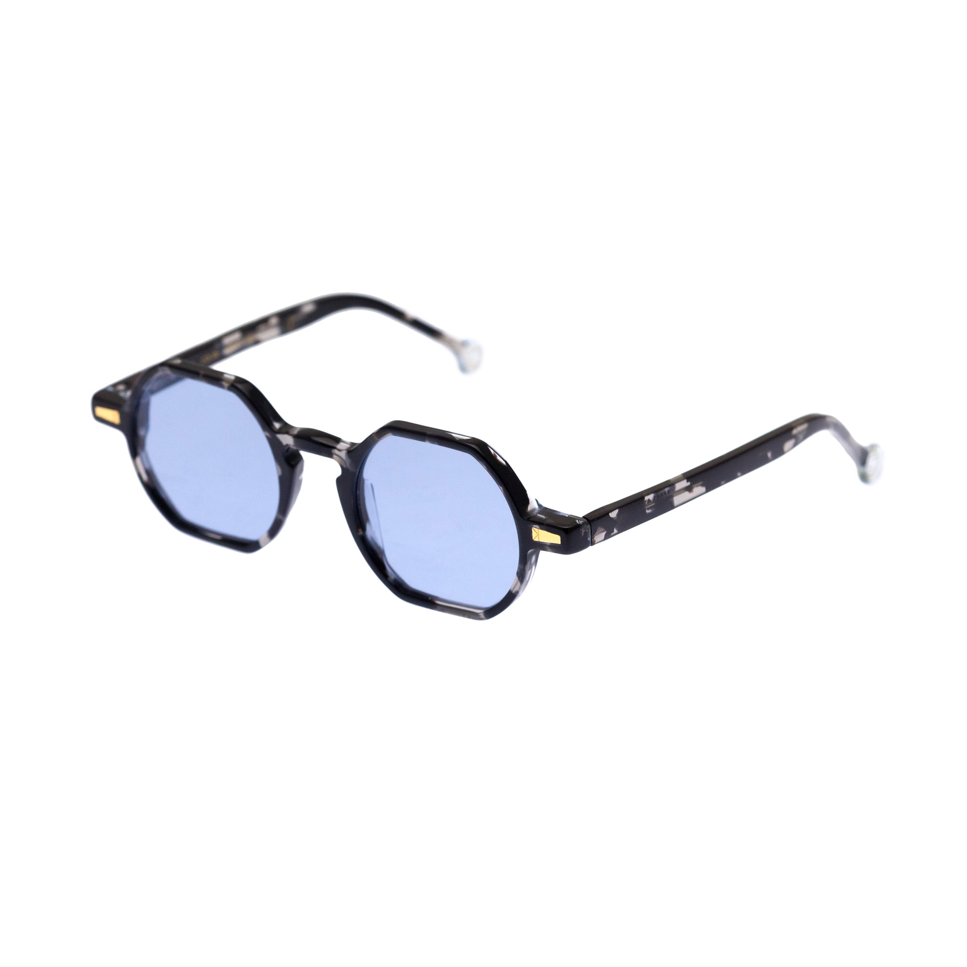 Cassis: vintage style oval shaped acetate sunglasses - Kyme Eyewear