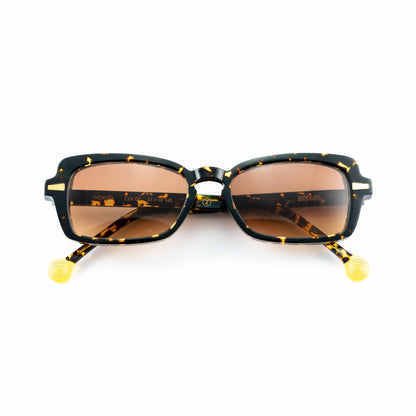 Giorgia: vintage style cat-eye shaped acetate sunglasses - Kyme Eyewear