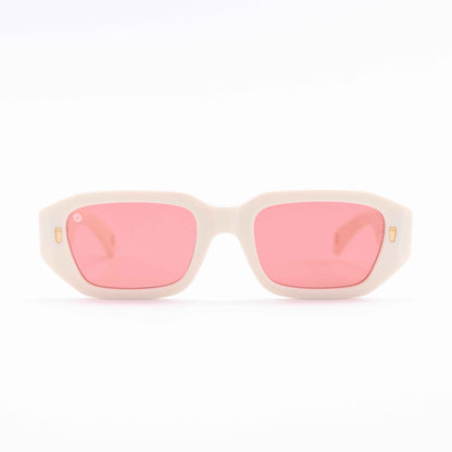 Grail: streetstyle rectangular shaped bold acetate sunglasses - Kyme Eyewear