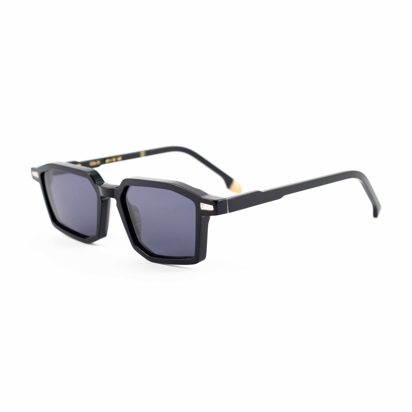 Javier: vintage style rectangular shaped acetate sunglasses - Kyme Eyewear