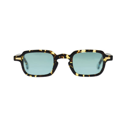 Luigi: vintage style rectangular shaped acetate sunglasses - Kyme Eyewear
