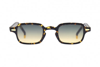 Luigi: occhiali da sole in acetato dalla forma rettangolare dallo stile vintage