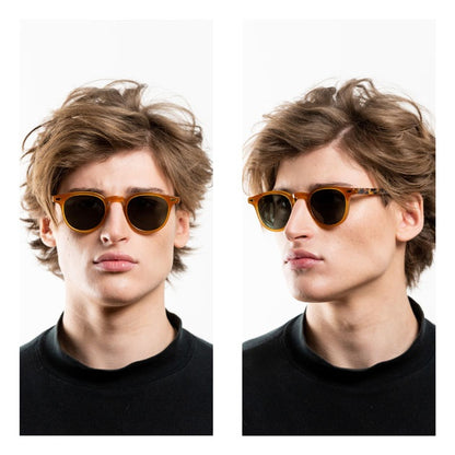 Bob : lunettes de soleil en acétate forme pantos style vintage