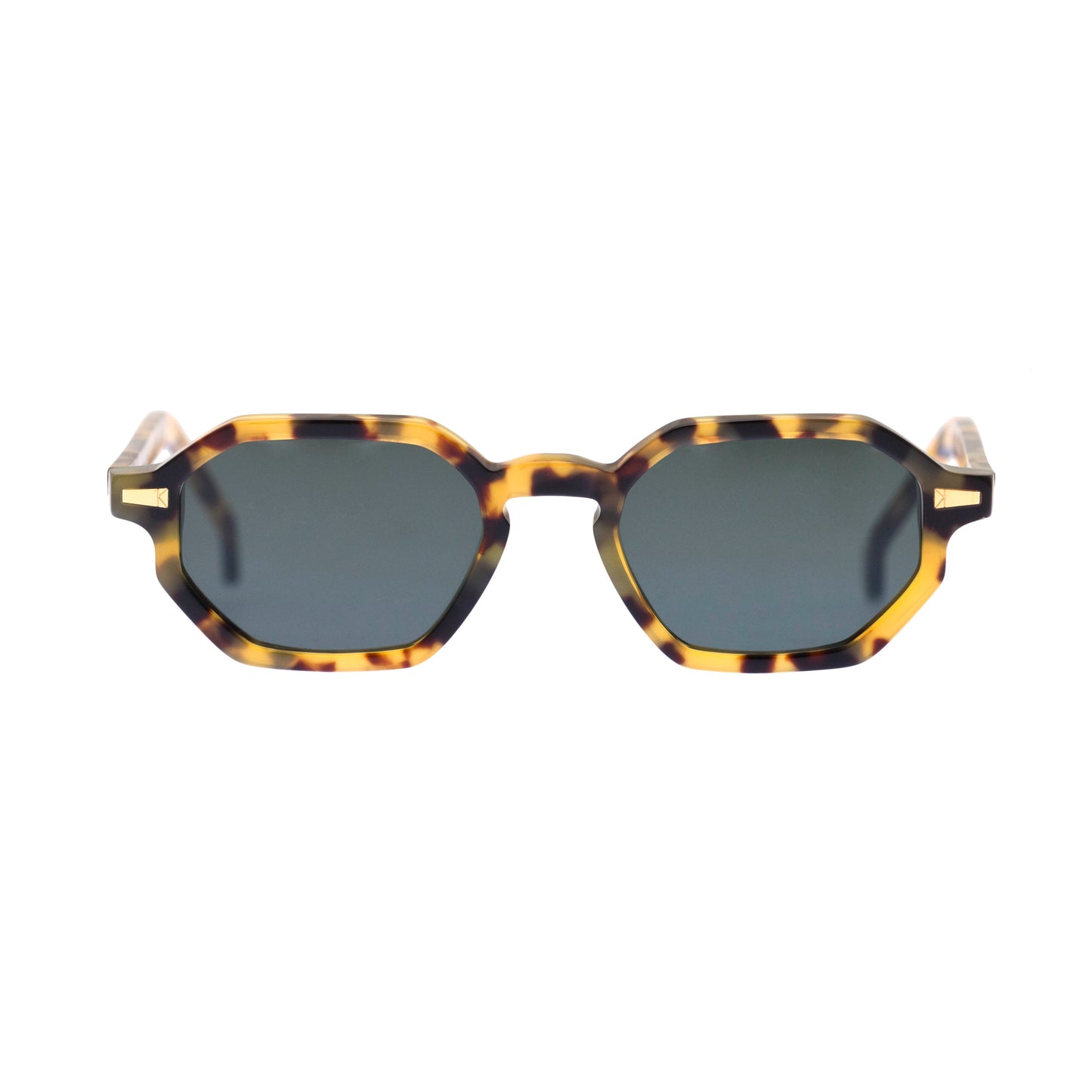 Otis: vintage style octagonal shaped acetate sunglasses - Kyme Eyewear